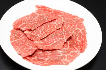 焼肉屋のメニュー