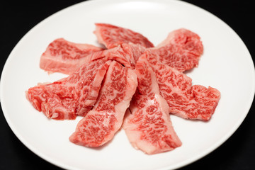 焼肉屋のメニュー