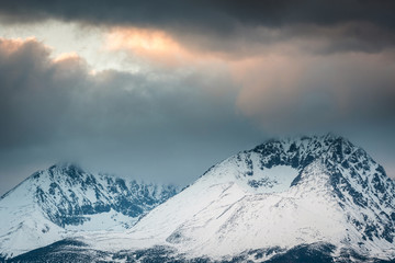 Fototapeta na wymiar Tatra Mountains landscape