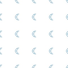 boomerang icon pattern seamless white background