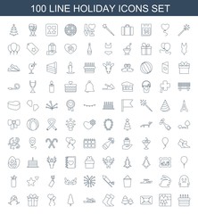 100 holiday icons
