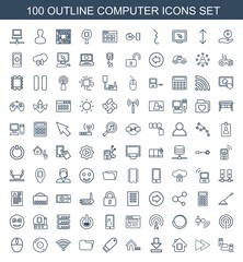 100 computer icons
