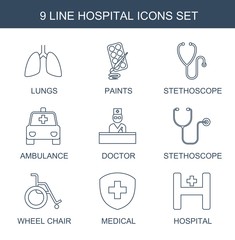 hospital icons