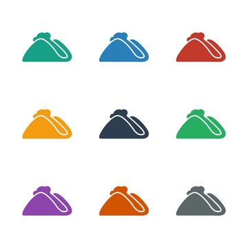 Taco Icon White Background