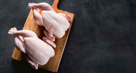 Whole raw chicken