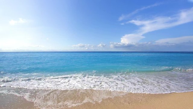 The beautiful Ionian island of Lefkas in Greece