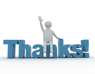 3d human on the logo Thanks!