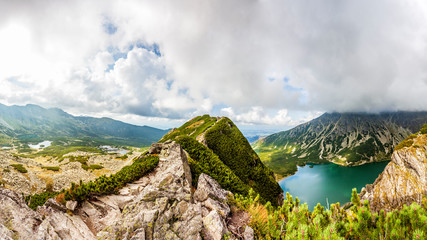 View from Krab in Tatra Mountains, Poland, Europe. © Ints