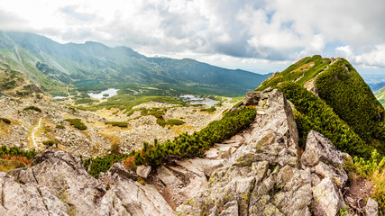 View from Krab in Tatra Mountains, Poland, Europe. © Ints