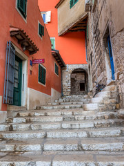 Old town of Rovinj, Istria, Croatia