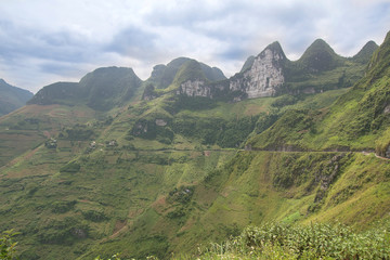 Obraz premium Ma Pí Leng Pass Vietnam, location Dong Van,Ha Giang 