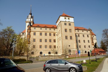 Torgau, Schloß an der Elbe