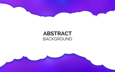 Abstract background. Purple gradient. White centre