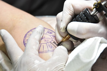 Tatauaje reloj