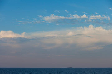 Obraz premium sky and clouds landscape photography