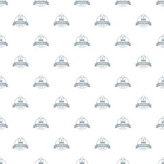 Fototapeta premium Retro blacksmith pattern vector seamless repeat for any web design