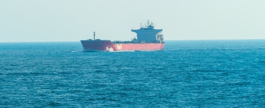 Panorama Freighter Cargo Boat Frachter Frachtschiff