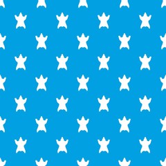 Bear skin pattern vector seamless blue repeat for any use