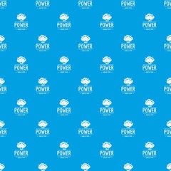 Powerful pattern vector seamless blue repeat for any use