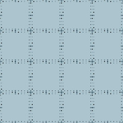 Polka dot seamless pattern. Mosaic of large and small circles. Geometric background. Can be used for wallpaper, textile, invitation card, web page background.