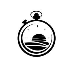 CLOCK TIMER LOGO