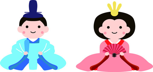 Japanese Hina dolls