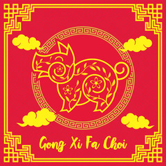 Chinese New Year gong xi fa coi