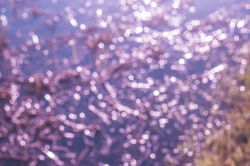 abstract background with bokeh