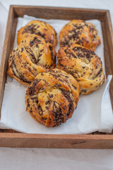 chocolate rolls