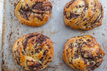 chocolate rolls
