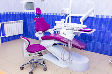 Patient's chair in the Dentist's Office