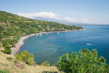 View of the island, Amed, Bali