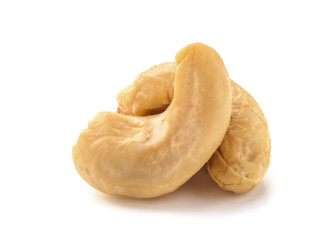 cashew nut isolated on white background