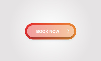 Colorful shiny and clean button for websites and online usage, vector illustration