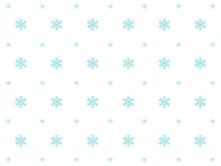  Wonderful white background design with blue snowflakes