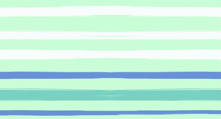 Navy Watercolor Horizontal Seamless Sailor Stripes. Geometric Vintage Summer Maritime Texture Prints. Hand Painted Male or Female T-Shirt Autumn Ocean Pattern. Blue Sea Watercolor Sailor Stripes.