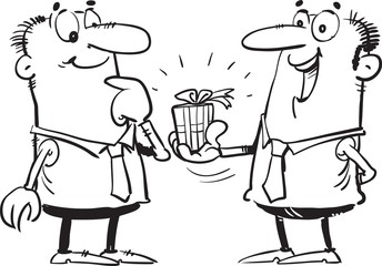 A gift from the manager