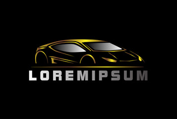 Fototapeta premium car logo icon