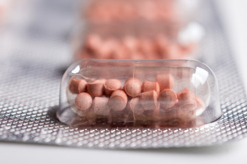 Tablets in a bilster pack