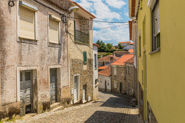 Fototapeta premium Street of a Portuguese village, Goncalo