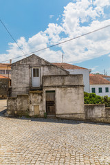Fototapeta na wymiar Street of a Portuguese village, Goncalo
