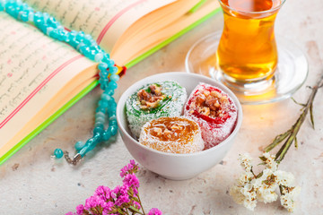 Koran, tea and turkish delight