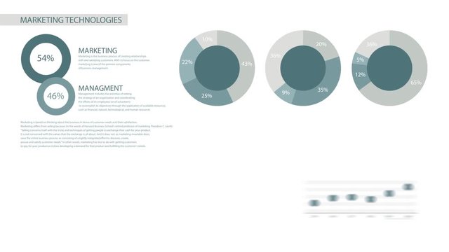Futuristic user screen interface with infographic elements, charts and graphs, marketing, abstract digital background, statistics infographics template.