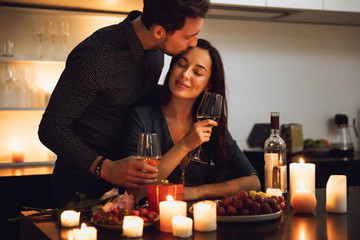 Beautiful passionate couple