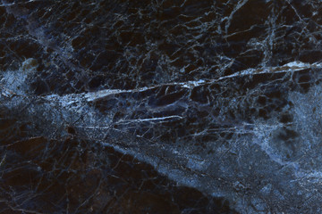 Obraz na płótnie Canvas Black marble natural pattern for background, abstract black and white