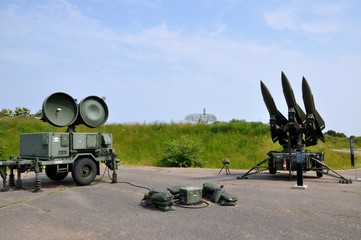 Relics of war and missiles on display in former military base