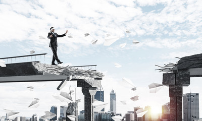 Concept of hidden risks and dangers.