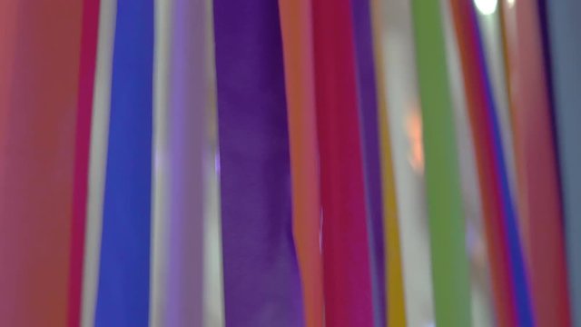 blur ribbin with light background