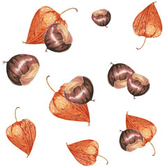 Herbstmuster nahtlos