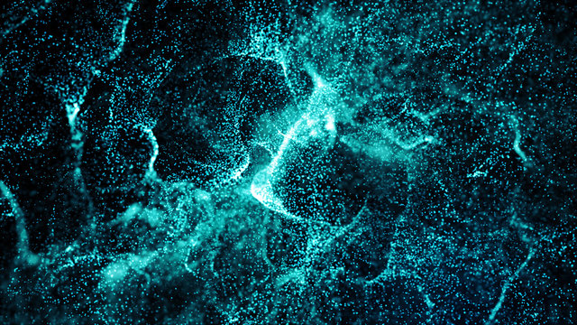 Color shine graphic. High virtual detail vision. 3d fiber. Light effect. Beautiful light flares. Glowing streaks dark background. 3D rendering. - Powered by Adobe